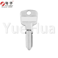 Hole-drilled Zhongyuema round hole Zhongyuema key blank; copper key blank; anti-theft door key; civilian door key