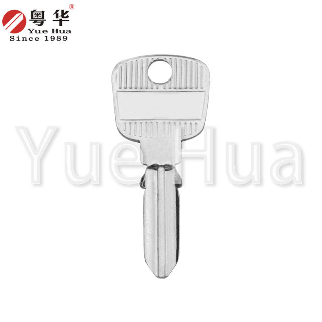 Hole-drilled Zhongyuema round hole Zhongyuema key blank; copper key blank; anti-theft door key; civilian door key