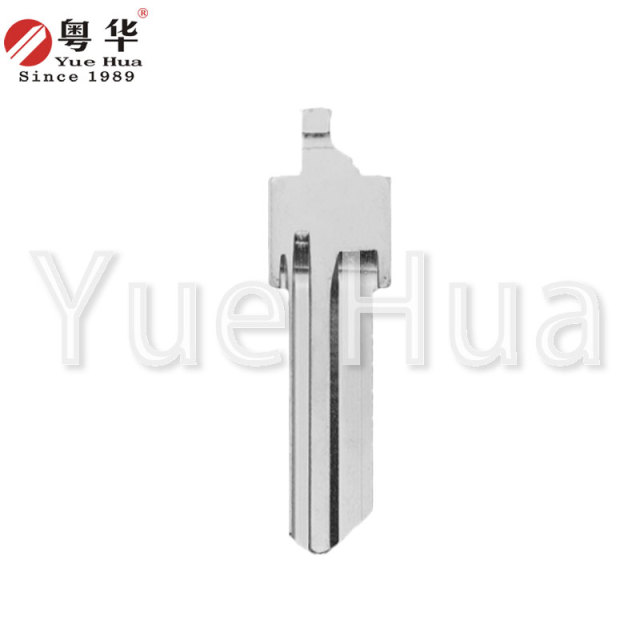 Huahui LW4-FLIP key blank, 2.0mm thick door key blank, security door key blank, residential door key, brass blank key