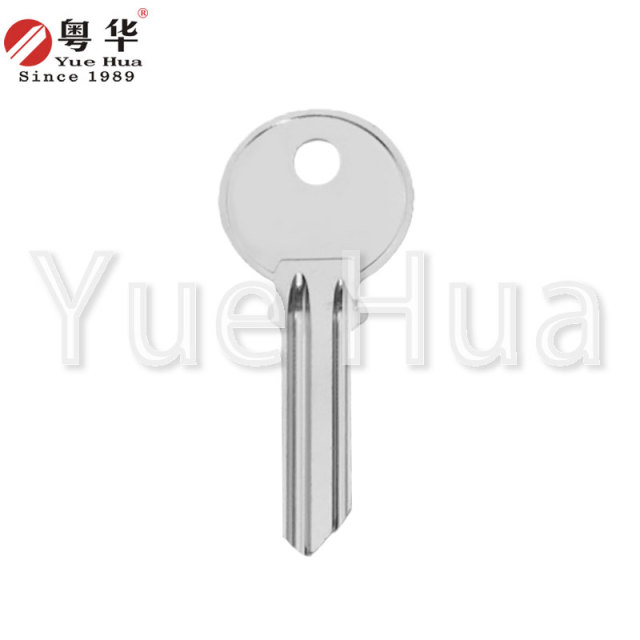 Yale double-wing round head key; round key blank; anti-theft door key blank; brass key; 2.1mm thick civilian door key