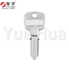 Hole-drilled Zhongyuema round hole Zhongyuema key blank; copper key blank; anti-theft door key; civilian door key