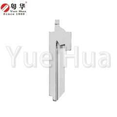 Huahui TE2-FLIP key blank 2.0mm thick door key blank; anti-theft door key blank; residential door key; brass blank key