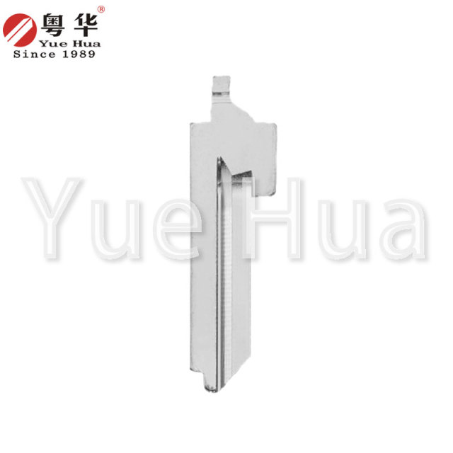 Huahui TE2-FLIP key blank 2.0mm thick door key blank; anti-theft door key blank; residential door key; brass blank key