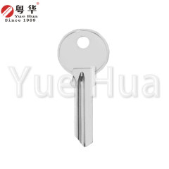 Yale double-wing round head key; round key blank; anti-theft door key blank; brass key; 2.1mm thick civilian door key