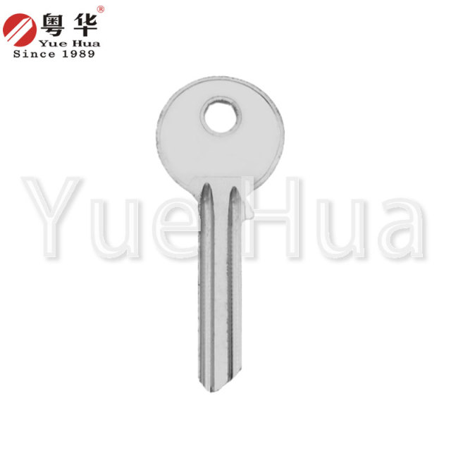 UL054 Pure iron material Guli key blank, 2.0mm thick round Guli key blank, civilian door key