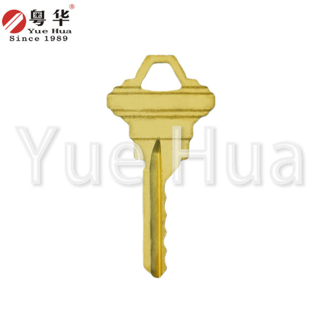 Original open-key SC1-DB key blank; 2.0mm thick door key blank; anti-theft door key blank; civilian door key