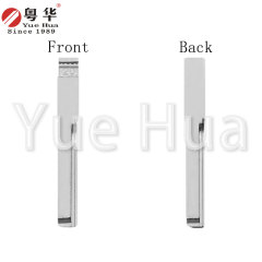 Premium Quality Durable Flip Car Key Blade Uncut Silver Metal Blade Key Smart Remote Key Blade for Benz
