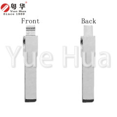 High Quality Key Blank Uncut Silver Metal Car Key Blank Universal Replacement Key Blank for Volkswagen Skoda Safety Key