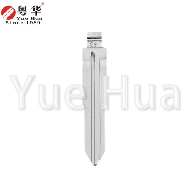 Universal Application Blank Key Blade Uncut Car Key Blank Replacement Key Blade for Chery Kia Key Embryo