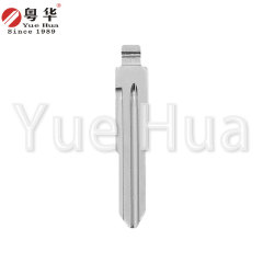 热销高品质通用汽车钥匙坯金属空白未切割遥控钥匙坯，适用于别克、雪佛兰、爱唯欧、赛欧折叠车钥匙
