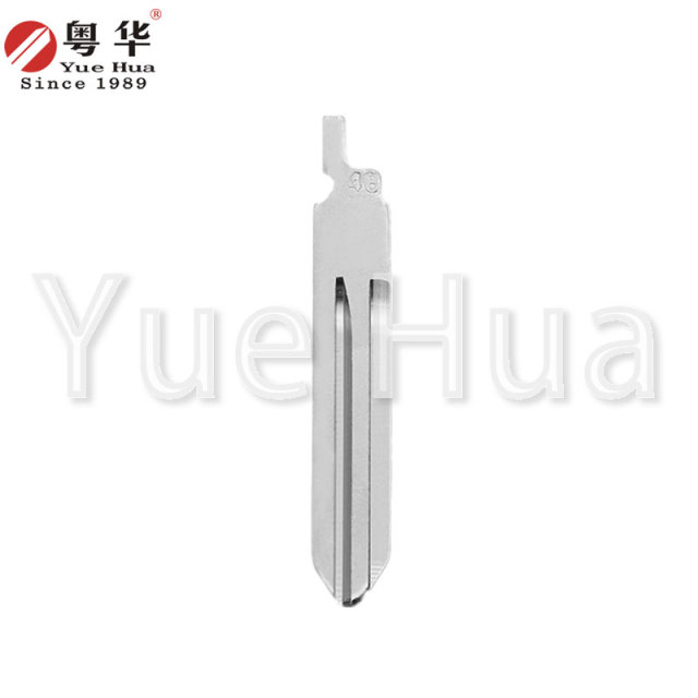 Hot Product Car Key Blade Uncut Car Flip Blade Blank Vehicle Blank Car Key Fob Blade for Nissan Original Folding