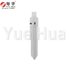 热销高品质通用汽车钥匙坯金属空白未切割遥控钥匙坯，适用于别克、雪佛兰、爱唯欧、赛欧折叠车钥匙