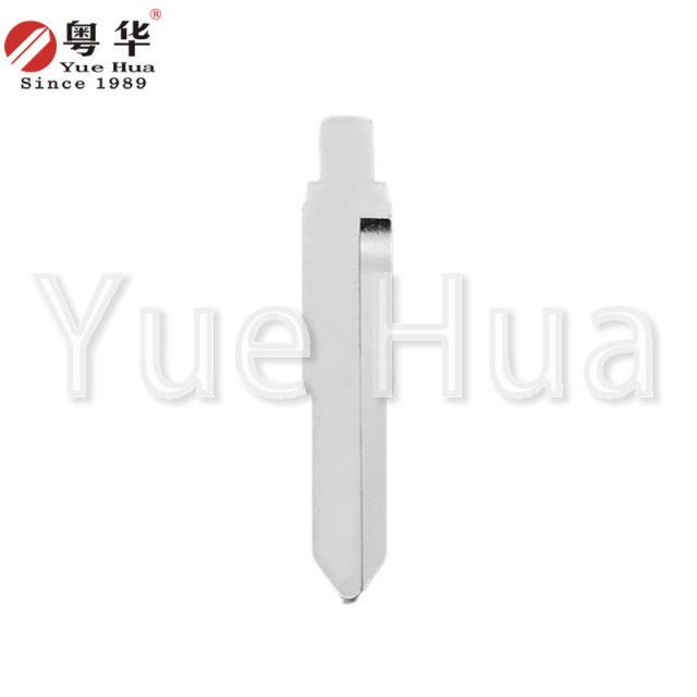 China Factory Direct Sale Universal Car Key Blade Uncut Car Flip Remote Folding Key Blank Blade for Truck Van Single Left Groove