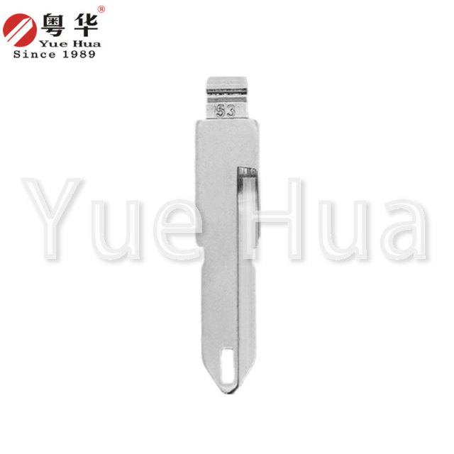 Stock Available Uncut Car Key Blade Universal Car Folding Blank Key Blade for Peugeot 206 Remote Key
