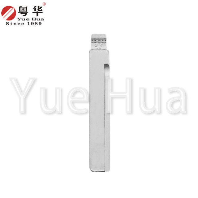 Universal Car Key Blade Remotes Flip Key Blade Uncut Auto Car Key Blank Blade for BYD F3 Left Saike