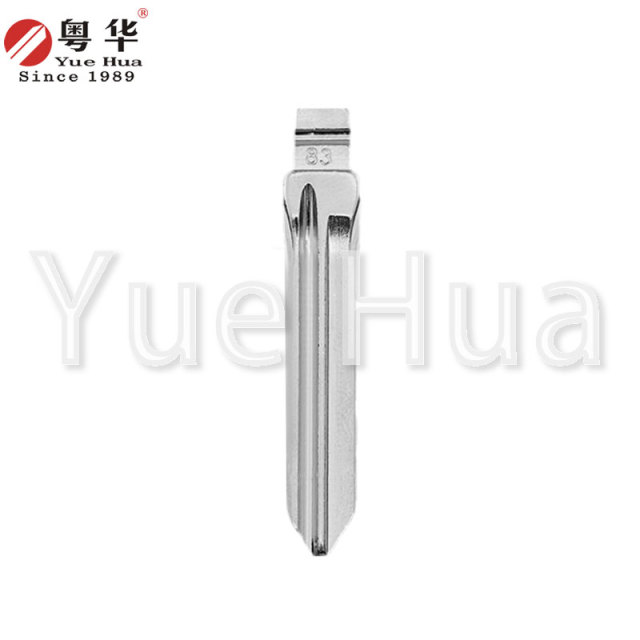 Direct Sales Uncut Car Key Blade Emergency Blade for Citroen Special Cross Blade