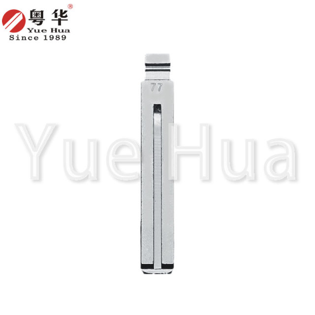 Factory Direct Uncut Car Key Blade Blank Blade for Hyundai Toyota Crown IX35 Vehicle Remote Key Blade