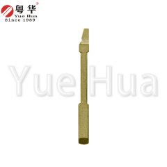 High Quality Wholesale Car Flip Key Blade Solid Brass Car Key Blank Car Key Blade
