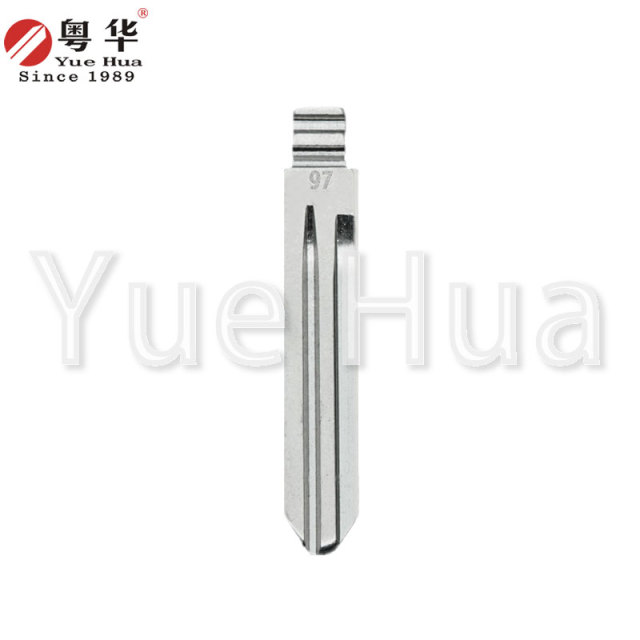 Precision Crafted Hyundai Key Blade Universal Remotes Flip Key Blade Brass Silver Color Car Key Blade for Elantra