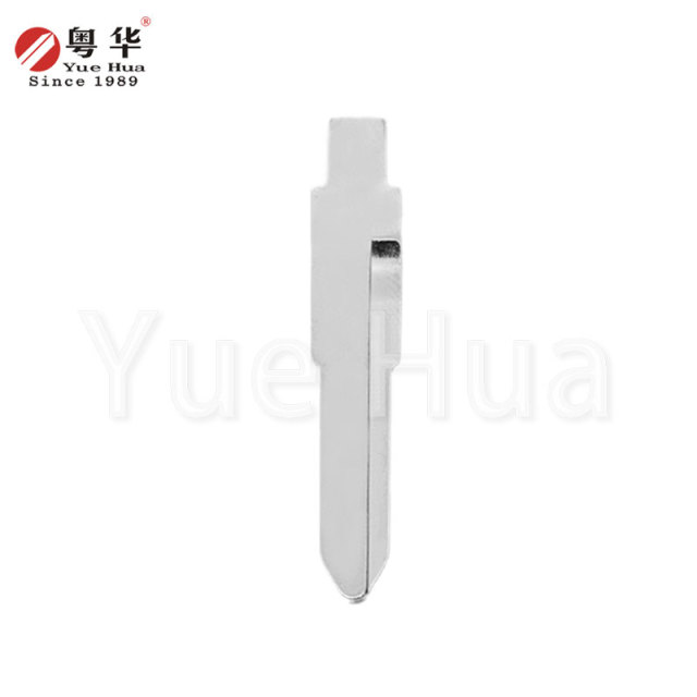 高性能折叠钥匙坯替换件，未切割金属遥控汽车空白钥匙坯，适用于北汽折叠车