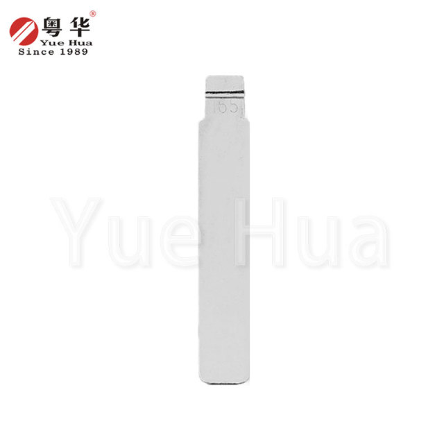 Quality Assurance Emergency Blade Key Blank Blade Uncut Car Key Blade for BYD Toyota Lexus Vehicle Key