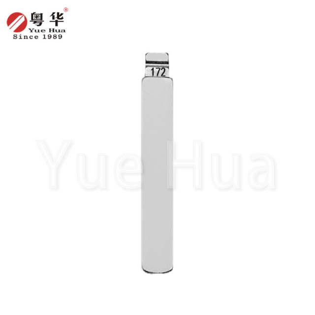 Universal Fitment Folding Blank Blade Key Blade Uncut Metal Blank Flip Key Blade for Car for Geely