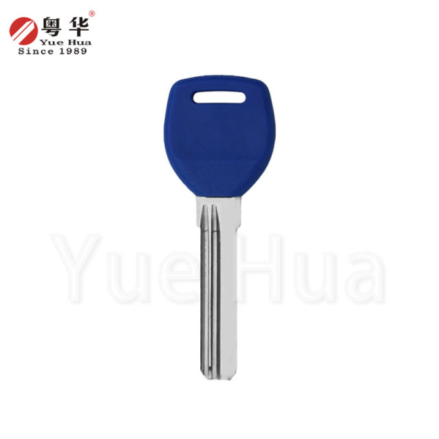 Blue glue red dividend right (2022) Baili key blank Anti-theft door key blank; Glue handle Computer key