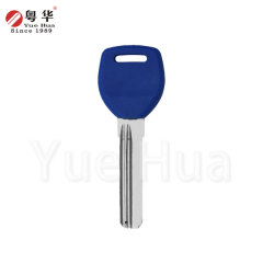 Blue glue red dividend right (2022) Baili key blank Anti-theft door key blank; Glue handle Computer key