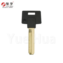 Invincible 06 pit Gelbili invincible key blank punched copper key blank edge groove thickness 2.5 computer key