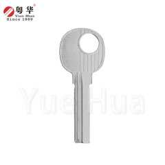 LOCK 圆头电脑钥匙 2.0 黄铜钥匙坯 防盗门钥匙坯 电脑钥匙