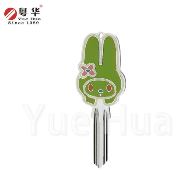 Big ear rabbit colorful key cute big ear rabbit color cartoon key door lock key