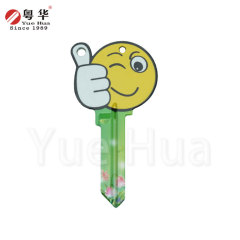 KW11 Thumb Colorful Key Irregular Creative Key Blank Customizable Key Style Civilian Key Door Key