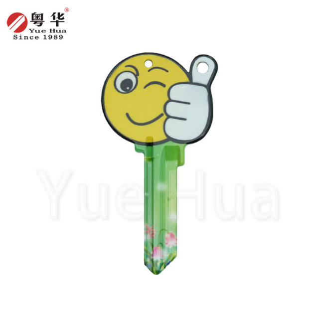 KW11 Thumb Colorful Key Irregular Creative Key Blank Customizable Key Style Civilian Key Door Key