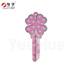 SC1 flower shaped colored key petal-shaped creative key unique key blank civilian door lock