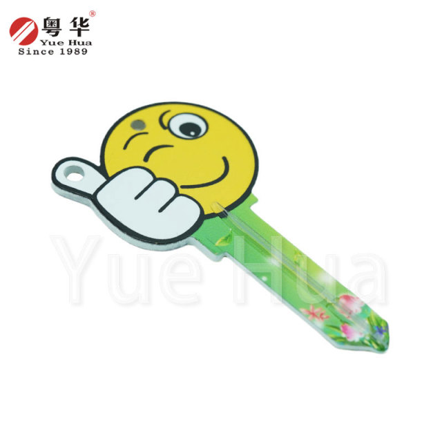 KW11 Thumb Colorful Key Irregular Creative Key Blank Customizable Key Style Civilian Key Door Key
