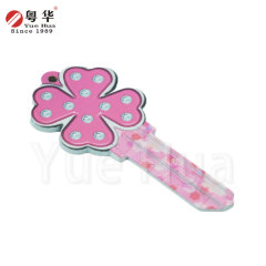 SC1 flower shaped colored key petal-shaped creative key unique key blank civilian door lock