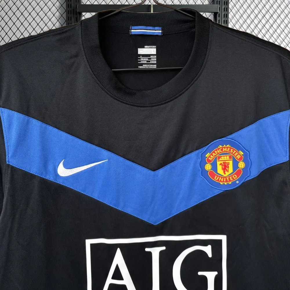 Retro 2009-10 Manchester United Away Football jersey retro