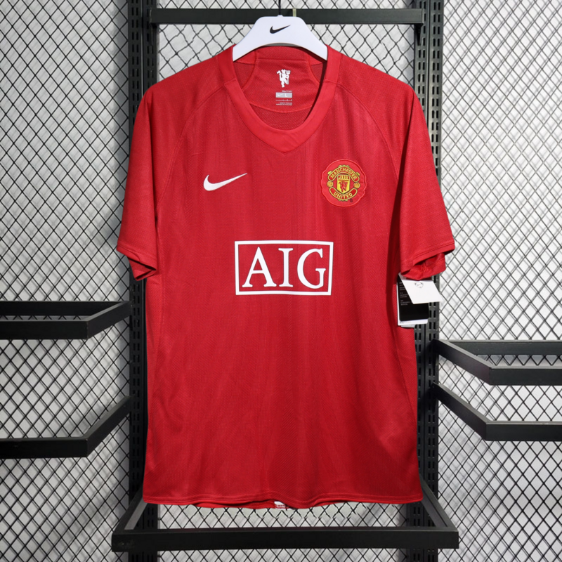 Retro player 2007-09 Manchester United home Football jersey retro