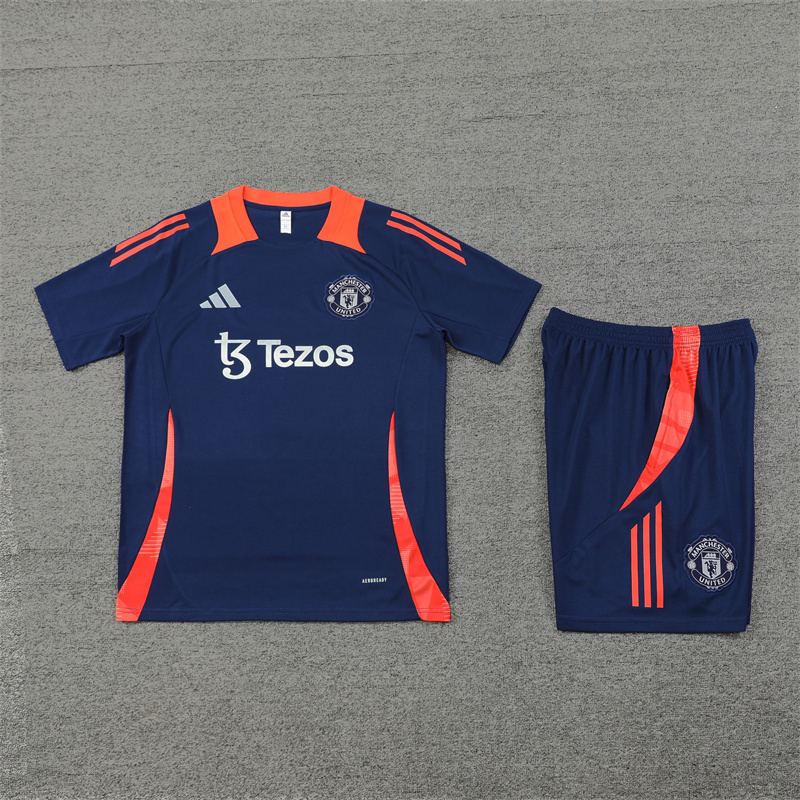 2024-25 Manchester United short-sleeved training clothes
