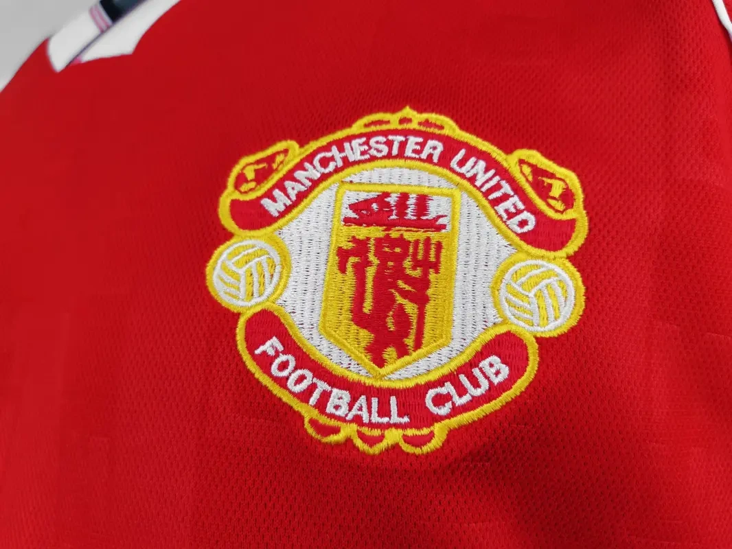 retro 1988-90 Manchester United home retro football jersey Fan version