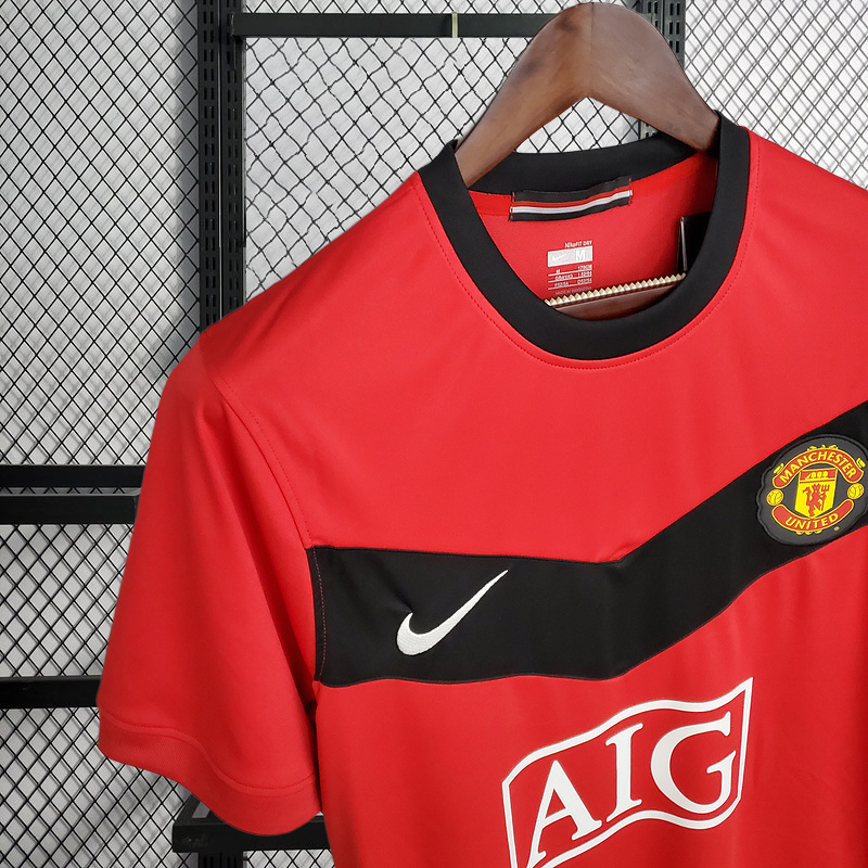 Retro 2009-10 Manchester United home Football jersey retro