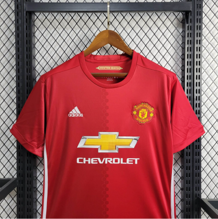 Retro 2016-17 Manchester United Home Football jersey retro