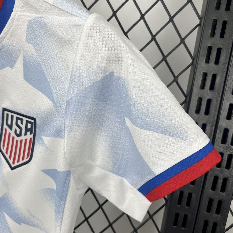 2025-26 USA Home kids Football jersey United States
