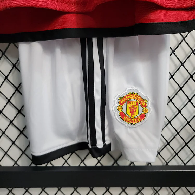 2023-24 Manchester United Home Kids Football jersey