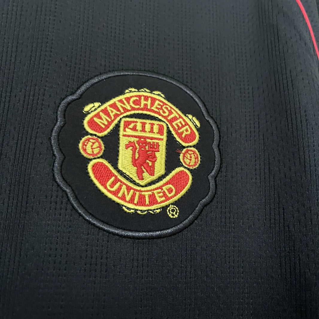Retro 2007-08 Manchester United away retro football jersey Fan version