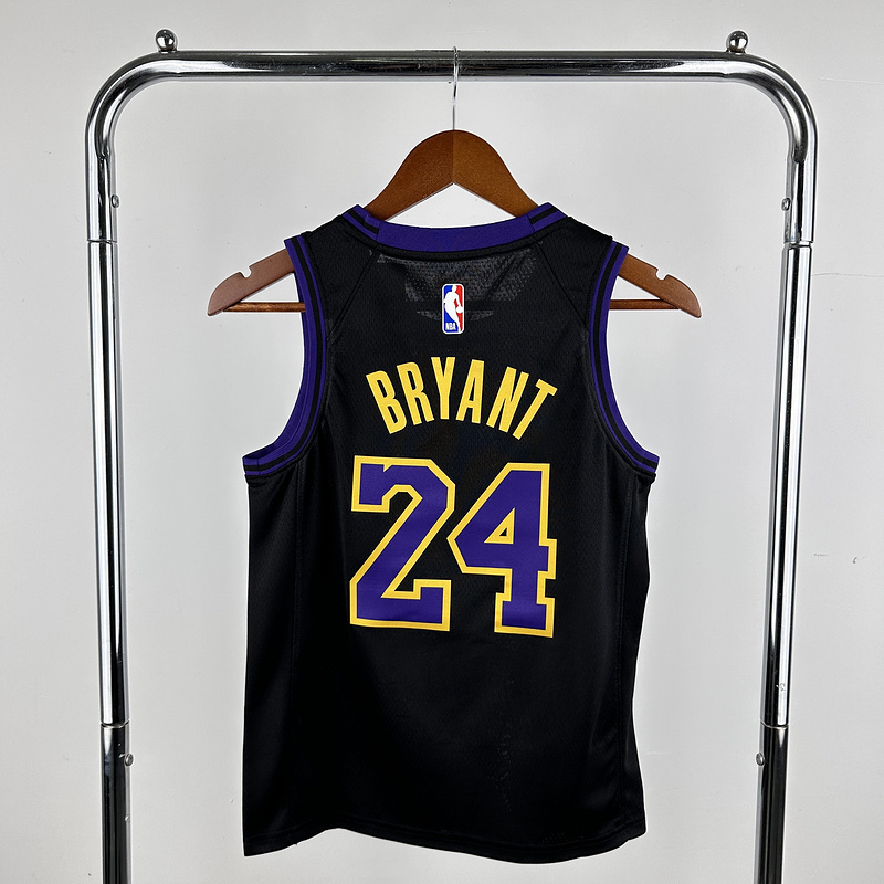 2024 NBA Lakers KIDS 24 BRYANT Basketball Jersey