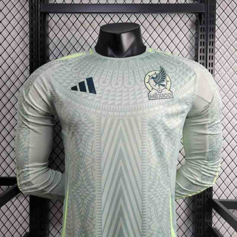 2024-25 PLAYER Mexico Away Long Sleeve Football jersey