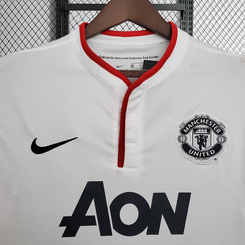 Retro 2013-14 Manchester United away Football jersey retro