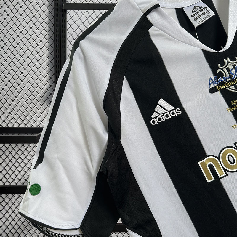 Retro 2005-06 Newcastle United Home Testimonial Shearer 9 Football jersey retro