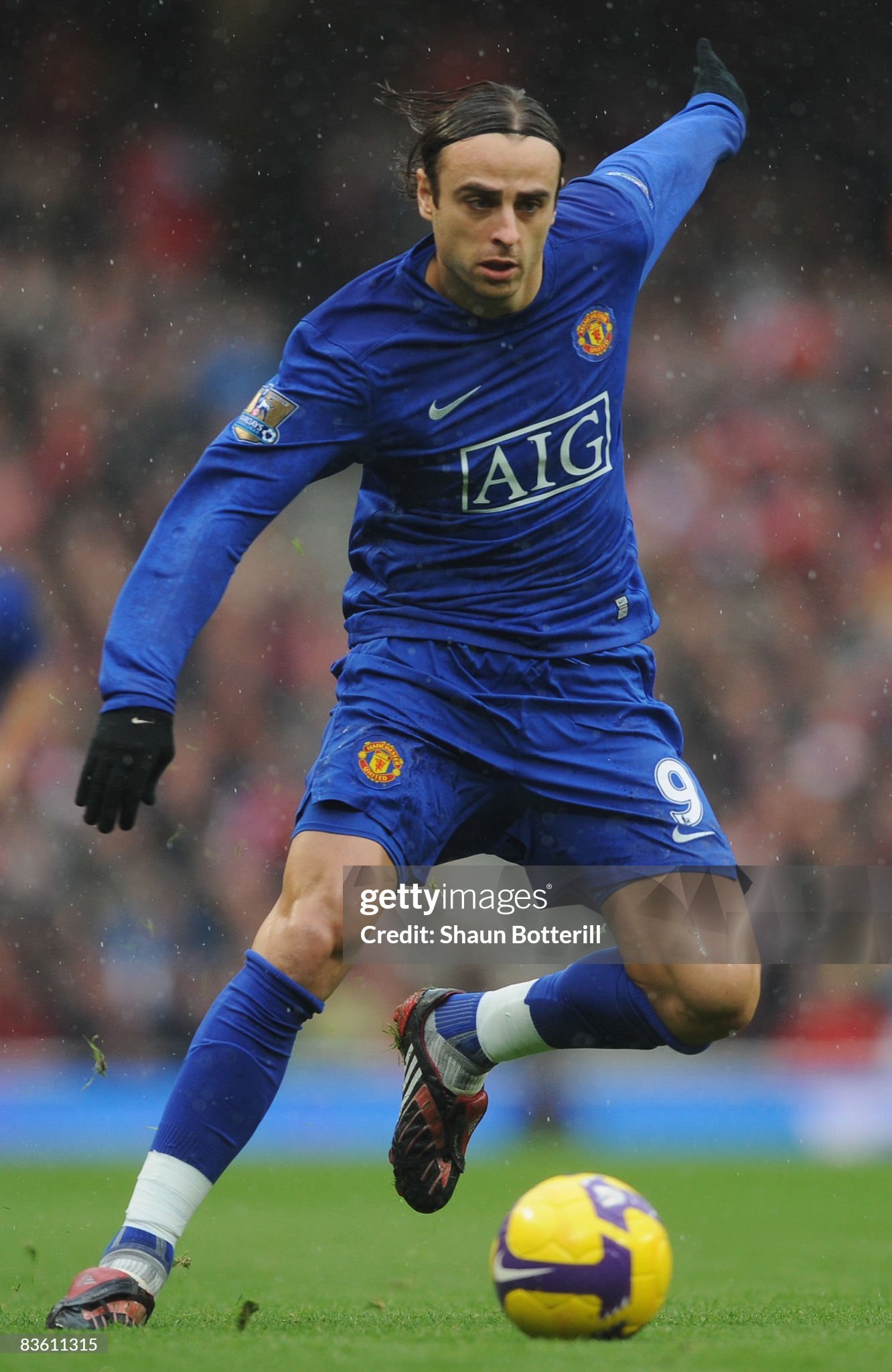 Retro player 2008-09 Manchester United away Long Sleeves football jersey Retro